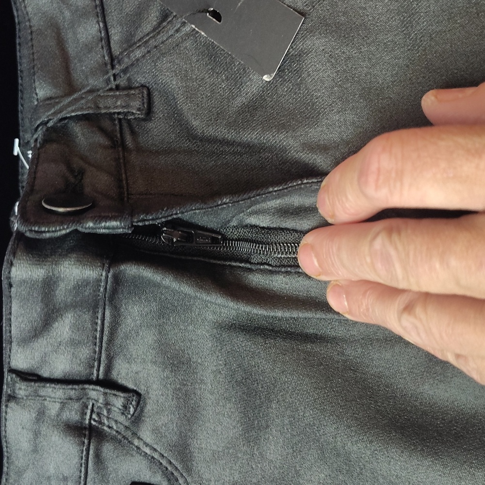 APPERLOTH- WOMEMS Black 🖤 🖤 🖤 🖤 High-Waisted Women's Pants - Picture 7 of 16